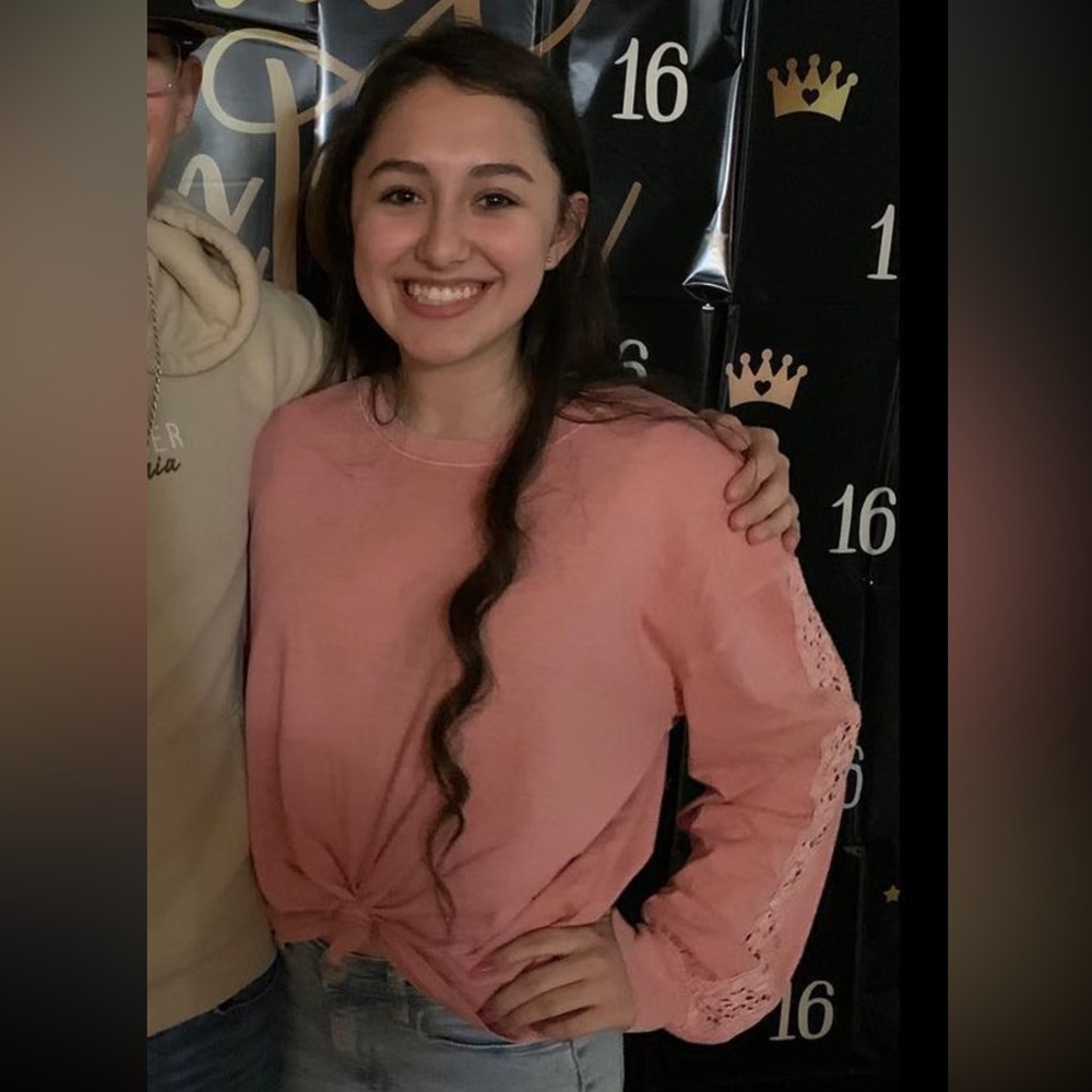 Hollister Pink Long sleeve Top